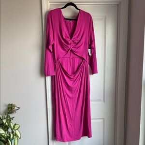 Old Navy Cutout Pink Women's Dress